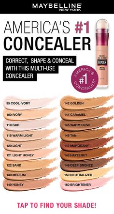 Maybe Kline Concealer, Maybelline Age Rewind Concealer Contour, Instant Eraser Concealer, Maybe Line Concealer, How To Know Your Concealer Shade, How To Find Correct Foundation Shade, Maybelline Age Rewind Concealer Swatches, Age Rewind Concealer Swatches, Maybelline Concealer Shades