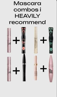 Mascaras That Hold A Curl, Good Cheap Mascara, Good Mascara Combos, What Is The Best Mascara, Best Mascara Combo, Lash Routine Mascara, Best Mascara For Length And Volume, Best Mascara Drugstore, Makeup Looks Mascara