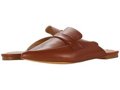 Steve Madden Flavor Flat Mule - Women's Shoes : Cognac Leather : Elevate any look with this Steve Madden Flavor Flat Mule. Suede or leather upper. Easy, slip-on construction. Pointy-toe silhouette. Man-made lining. Lightly padded footbed. Wrapped heel. Man-made sole. Imported. Measurements: Heel Height: 1 2 in Weight: 6 oz Product measurements were taken using size 8, width M. Please note that measurements may vary by size. Weight of footwear is based on a single item, not a pair. Modern Brown Slip-ons For Fall, Chic Synthetic Slip-ons For Work, Spring Synthetic Slip-ons For Workwear, Brown Synthetic Slip-ons, Chic Synthetic Slip-ons With Cushioned Footbed, Synthetic Pointed Toe Mules For Work, Workwear Pointed Toe Synthetic Mules, Brown Pointed Toe Slip-ons For Spring, Spring Pointed Toe Mules With Leather Lining