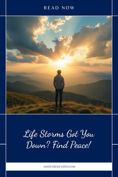 This pin discusses methods of remaining centered on Jesus during difficult times. It features an image with the text 'How to Keep Your Eyes on Jesus Through Life's Storms'. The pin aims to offer guidance and encouragement through biblical lessons