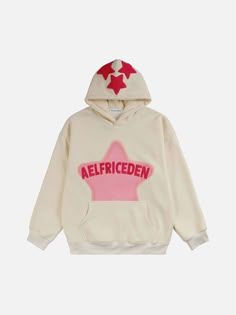 Aelfric Eden Vintage Embroidery Star Hoodie – Aelfric eden Star Hoodie, Asian Street Fashion, Retro Embroidery, Top Streetwear Brands, Aelfric Eden, Asian Street Style, 3d Embroidery, Star Embroidery, Western World