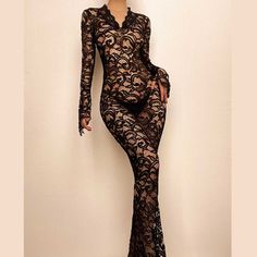 Butterfly Stomach, Rave Fit, Solid Maxi Dress, Long Halter Dress, Sheer Mesh Dress, Outfit Inspired, Crochet Inspo, Lace Body, Red Lip