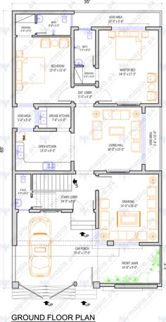 3bhk 2 Floor House Plan, 36×60 House Plans, 33*65 House Plan, 40 By 50 House Plans Design, Villa 2 Floor Plan, House Plan 30 By 60, 35 By 60 House Plans, 30×90 House Plan, 70x40 House Plans