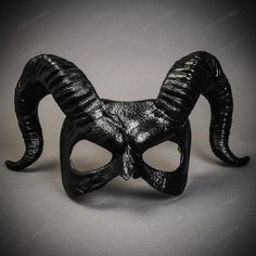 This Devil Mask With Back Twisted Horns Is Made From Plastic, Then Decorated And Hand Painted To Give It An Beautiful Black Texture Look. The Mask Is About 12" Tall And 14" Wide. The Masquerade Mask Will Make A Great Costume Accessory. Product Feature Made From Plastic With Plastic Plastered And Handcrafted And Hand Painted. Great For A Masquerade Ball, Venetian Costume, Halloween Costume Features Mythological Beasts May Also Be Used As A Display Piece Hand Painted With An Unique Texture Finish Demon Masquerade Mask, Gothic Mask For Cosplay Costume Accessories, Gothic Mask Costume Accessories For Cosplay, Gothic Mask For Cosplay, Fitted Black Mask Costume Accessories, Fitted Black Costume Mask, Fitted Black Party Masks, Masquerade Eye Mask For Cosplay Events, Cosplay Events Eye Mask For Masquerade Costume