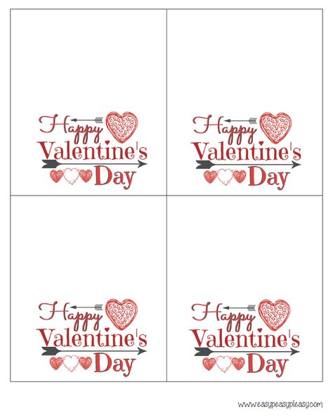 Free Printable Valentine Treat Bag Toppers - Easy Peasy Pleasy Free Printable Valentines Tags, Selamat Hari Valentine, Valentines Day Bags, Treat Bag Toppers, Valentine Treat, Treat Toppers, Valentines Gift Tags, Bag Template, Valentines Gift Bags