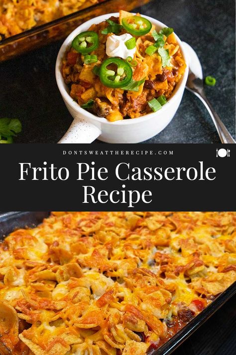 Texas Frito Pie, Frito Pie Casserole, Frito Recipe, Frito Pie Recipe, Frito Chili Pie, Hamburger Casseroles Recipes, Frito Pie, Around The World Food, Southern Cooking