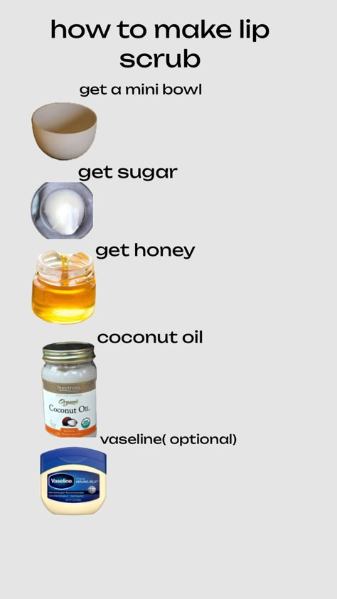 Scrub Lips, Sugar Lip Scrub Diy, Diy Small Business, Glow Up Self Care, Body Scrub Recipes, Diy Body Scrub Recipes, Homemade Body Care, Soap Scrub, Lip Scrub Homemade