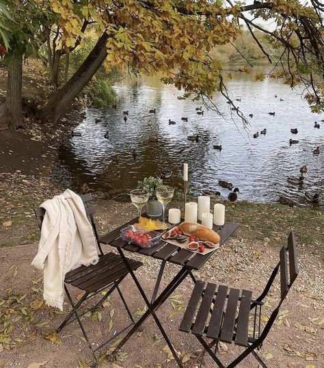 Romantic Home Dates, Cute Dates, Picnic Pictures, Outdoor Date, Dream Dates, Gold Art Painting, Romantic Date Night Ideas, Fall Dates, Picnic Inspiration