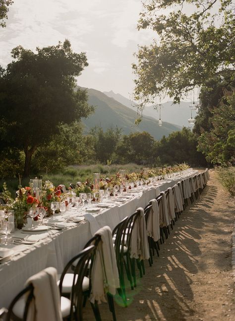 This Ojai Wedding’s Aesthetic Took Inspiration From <i>Marie Antoinette</i>, the ’60s, and Goth Romance 60s Wedding Aesthetic, Andrew Bernard, Goth Romance, Weekend Aesthetic, 60s Wedding, Ojai Wedding, Terrace Wedding, Kelly Brown, Outdoor Dinner Parties