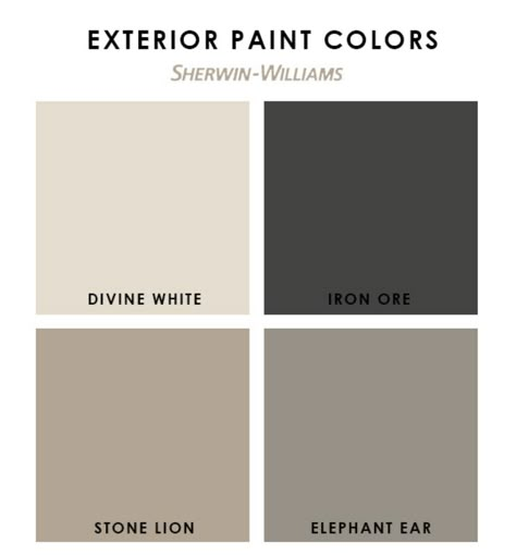 2023 House Paint Colors Exterior, Iron Ore Coordinating Colors Exterior, Dark Beige Exterior House Colors, Taupe And Black House Paint Combinations Exterior Colors, Grey Exterior House Colors Stucco, Exterior House Colors Griege, Stucco Homes Exterior Colors Modern, Beige And Black Exterior House Colors, Light Grey Stucco House Exterior