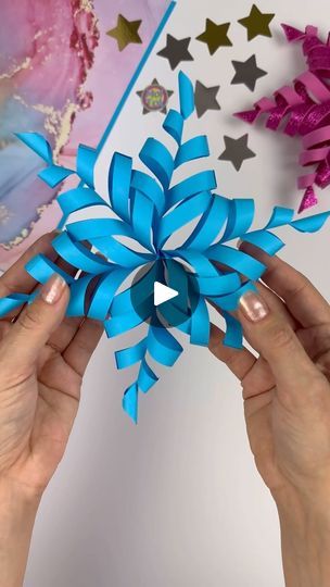 8.2K views · 505 reactions | DIY 3D snowflake ❄️#moitoiart#snowflake #papercrafts #papercut#papersnowflakes #decoration #christmasdecorations #newyork #hollywood #california #paris #london#usa #boston #washington | Moi.Toi.art 3d Snow Flakes Diy, Snowflake 3d With Paper, How To Make Snowflakes Out Of Paper, 3d Snowflakes How To Make, How To Make A Snowflake, 3d Snowflake Diy, Winter Wonderland Decorations Diy, 3d Paper Snowflakes Diy, Paper Bag Snowflakes