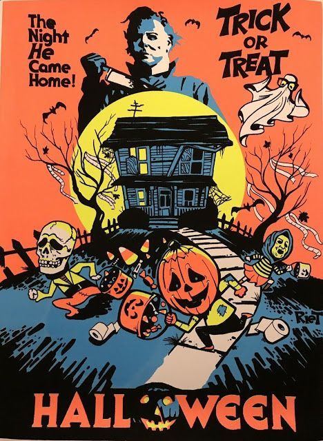 Halloween Houses, Movies Wallpaper, Vintage Halloween Art, Cartoon Halloween, Film Vintage, Carte Halloween, Horror Artwork, Halloween Cake, Horror Posters