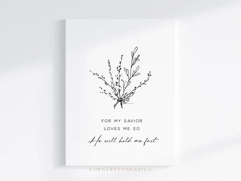 He Will Hold Me Fast Art, He Will Hold Me Fast, Hymn Quotes, Hymn Wall Art, My Spiritual Journey, Verses Wallpaper, Bible Verse Wallpaper, Christian Wall Art, Hold Me