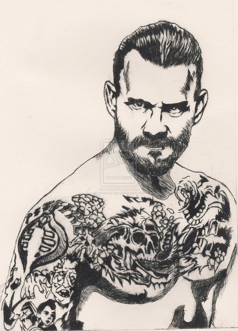 CM Punk art Cm Punk Drawing, Cm Punk Fan Art, Cm Punk Logo, Banner Pics, Male Wrestling, Punk Drawing, Punk Logo, Profile Banner, Wwe Art