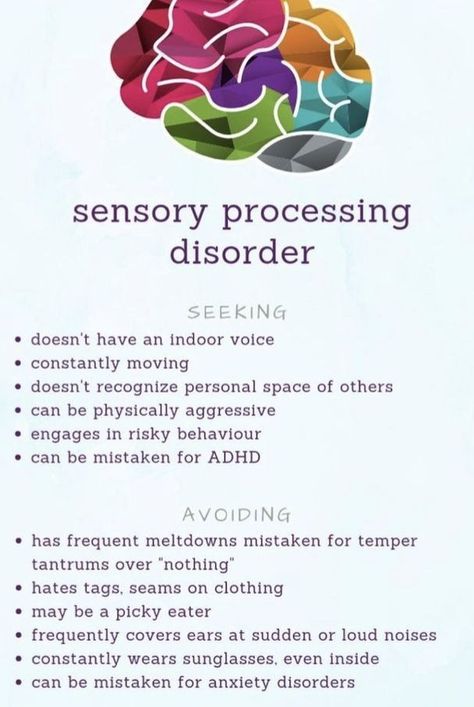 Sensory Processing Disorder Symptoms, Sensory Disorder, Sensory Therapy, Sensory Diet, Auditory Processing, Sensory Integration, Processing Disorder, Behaviour Chart, Sensory Processing Disorder