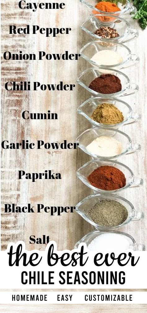 Chili Spice Recipe Seasoning Mixes, Dry Chili Seasoning, Spicy Chili Seasoning Mix Recipe, Chili Beans Seasoning Recipe, Chili Soup Seasoning Recipe, Keto Chili Seasoning Recipe, Chilli Mix Seasoning, Chilli Spices Recipe, Homemade Chili Seasoning Easy