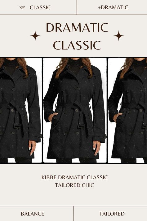 Wantdo Women's Waterproof Trench Coat Classic Lapel Outerwear Coat with Belt perfect for a kibbe dramatic classic outfit! tailored chic. refined. elegant. straight lines. sharp edges. angular. geometric. balanced. symmetrical. sleek. Classic Long Coat Leather Jacket With Belt, Classic Fitted Belted Wool Coat, Classic Long Gabardine Coat, Dramatic Classic Coat, Old Hollywood Trench Coat, Waterproof Trench Coat, Dramatic Classic, White Caps, Trench Coats Women