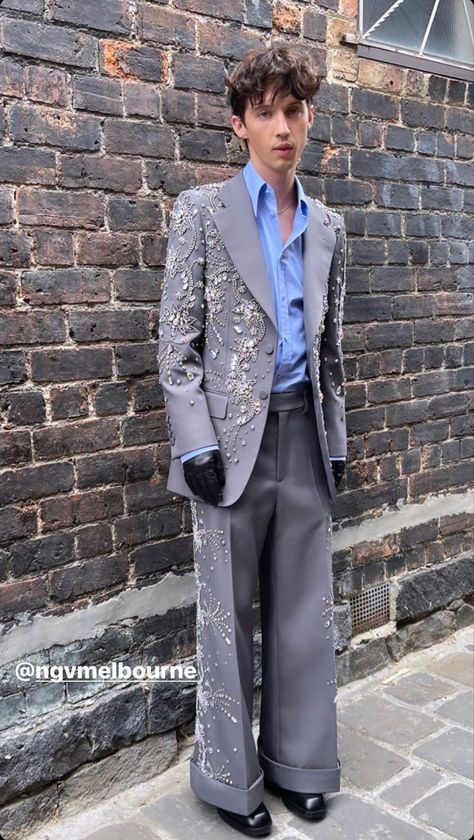 Prom Men Outfit, Prom Outfits Men, Prom Outfits For Guys, Outfit Night Club, Prom Men, Fashion Models Men, Party Outfits Night, Gala Outfit, High Fashion Men