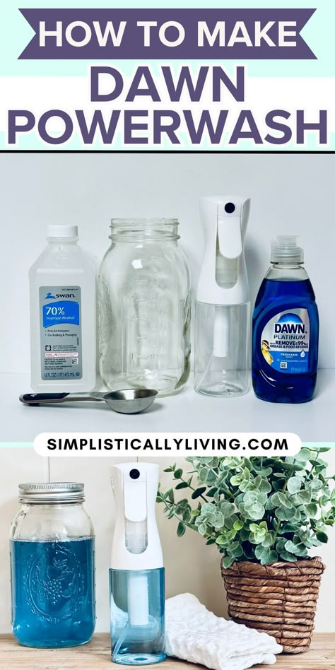 dawn powerwash refill in jar Dawn Cleaner, Dawn Powerwash, Diy Household Cleaners, Dishwasher Pods, Homemade Cleaning Supplies, Chemical Free Cleaning, Easy Cleaning Hacks, Diy Cleaning Solution, Cleaner Recipes