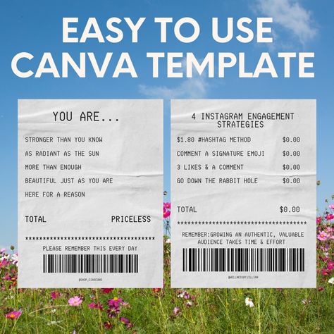 Aesthetic Receipt Template, Receipt Template Aesthetic, Aesthetic Receipt, Collage Scrapbook Layouts, Yoga Social Media, Social Media Cover Design, Free Receipt Template, Wellness Social Media, Pink Social Media Aesthetic Receipt Template, Receipt Template Aesthetic, Aesthetic Receipt, Reel Cover Design, Collage Scrapbook Layouts, Yoga Social Media, Free Receipt Template, Instagram Reel Cover, Wellness Social Media