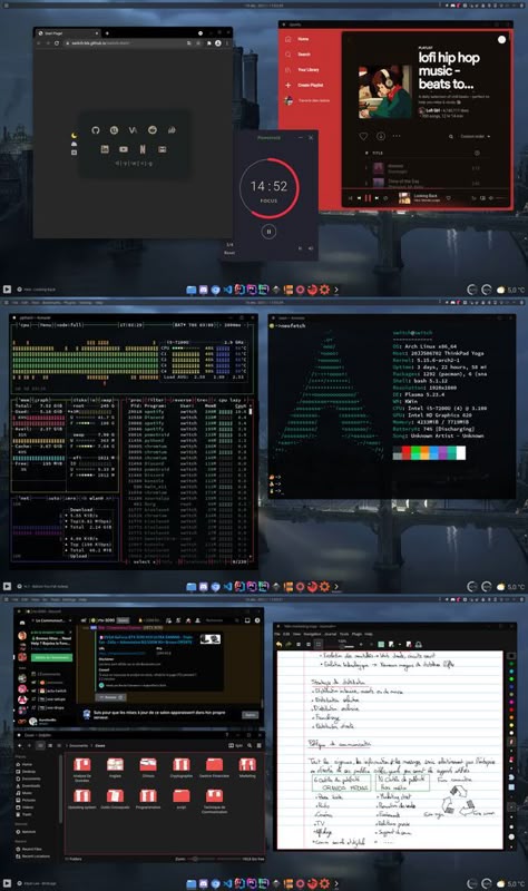 Linux Aesthetic, Linux Rice, Coding Setup, Goth Ninja, Life Core, Desktop Environment, Ricers, Desktop Themes, Computer Desk Setup