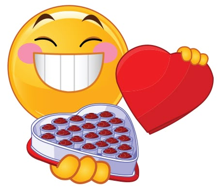 Happy Valentines Day Smiley Chocolate Emoji, Heart Emoticon, Emoticon Faces, Emoticons Emojis, Emoji Symbols, Funny Emoji Faces, Funny Emoticons, Emoji Love, Emoji Pictures