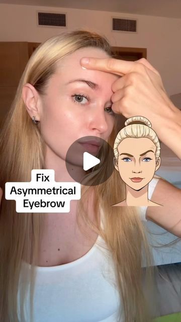 Eyebrows For Diamond Face Shape, Asymmetrical Eyebrows, Asymmetrical Face, How To Make Eyebrows, Plucking Eyebrows, High School Days, Acupressure Therapy, Diamond Face Shape, Diy Lip Balm