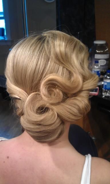 Beautiful updo #hair