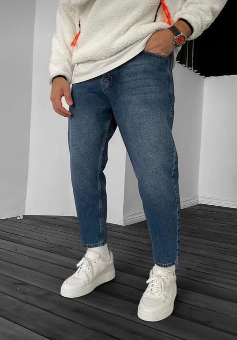 Step back into the '90s with these vintage-inspired baggy retro jeans for men! Embrace that effortlessly cool style with these high-waisted, loose-fit jeans that scream retro chic. İf you have any question just text us!! Experience comfort and style together with this Jeans. To order add it to your cart now and enjoy pleasant shopping! Boyfriend Jeans For Men, Guys Jeans Outfit, Boyfriend Jeans Outfit Men, Jins Pant For Man, Style Boyfriend Jeans, Boyfriend Jeans Outfit, Boyfriend Jeans Style, Jean Baggy, Black Outfit Men