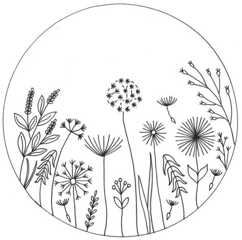 Embroidery Template, Floral Embroidery Patterns, Hand Embroidery Art Hand Embroidery Patterns Free, Embroidery Template, Floral Embroidery Patterns, Pola Sulam, Embroidery Patterns Vintage, Embroidery Flowers Pattern, Simple Embroidery, Embroidery Patterns Free, Hand Embroidery Pattern