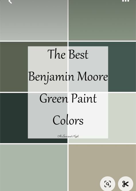 Benjamin Moore Green Color Palette, Raleigh Green Benjamin Moore, Eucalyptus Paint Color Benjamin Moore, Yukon Green Benjamin Moore, Benjamin Moore Cheyenne Green, Waterbury Green Benjamin Moore, Fairmont Green Benjamin Moore, In The Garden Benjamin Moore, Benjamin Moore Lush Paint Color