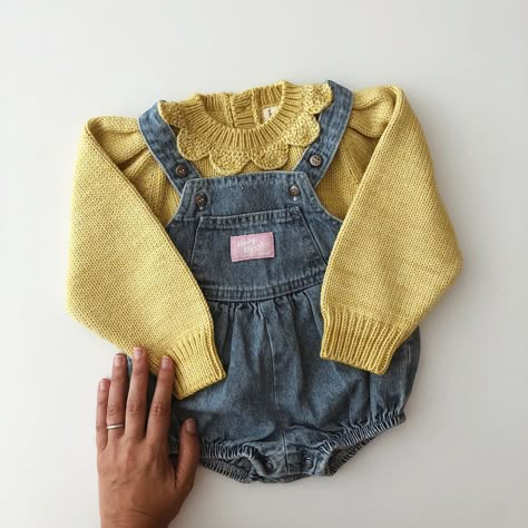 Vintage Baby Outfits, Vintage Overalls, Smart Dressing, Warm Tights, Vintage Baby Clothes, Misha And Puff, Best Winter Outfits, Baby Fits