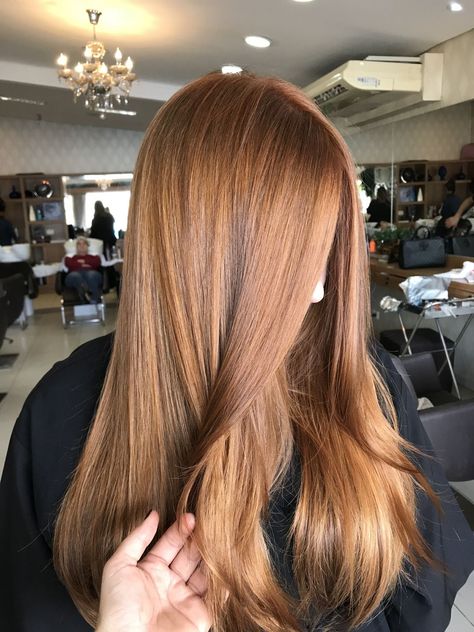 #Hair #strawberry #honey #peach #brunette #ginger #redhead #glam #waves #trend #trendy #blonde #blondehairstyles #blondehair #hairspo #hairinspo #softhair #haircut #haircare #haircareroutine #skincare #caramel #fashion #aesthetic #inspo #instagram #tiktok #itgirl #glowup #healthy #balayage #colorwow #kyliejenner #summer #skincareroutine #outfit #lifestyle #haircolor #hairgoals #hairideas #gold #jewellery #necklace #goldneckl #capelo #capelli Golden Brown Hair Color Honey, Medium Golden Copper Hair, Medium Golden Copper, Ginger Brunette Hair, Medium Golden Brown Hair, Peach Honey, Light Auburn Hair, Copper Blonde Hair, Golden Brown Hair