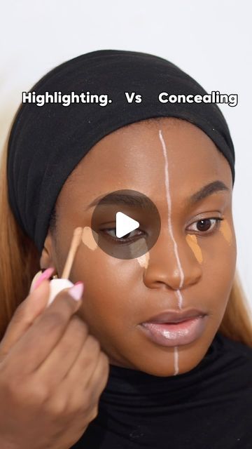 Ginika Temple on Instagram: "Which one do you prefer? Concealing or highlighting ?   I’m the upcoming virtual class we cover  1. Product guidance and selection for individual complexion, skin type and makeup preferences  2. Getting rid of expired or wrong products that may be hindering the desired outcome  3. Shade matching to get the right foundation, powder and concealer  4. Eyebrow filling, Highlighting and blending  5. 2 different eyeshadow looks 6. Contouring, highlighting, bronzing  7. How to achieve a flawless makeup finish  8. Lip work tailored to your specific preferences  9. Choosing setting powders , blush and the best techniques for application  10. Simple techniques to guarantee long lasting and sweat proof makeup  11. 1 month practice in the private community with direct acce Shade Matching Foundation, Contouring With Concealer, Highlight And Contour How To, Concealer Tips How To Apply, Different Eyeshadow Looks, How To Choose Foundation, Eyebrow Filling, Setting Powders, Sweat Proof Makeup