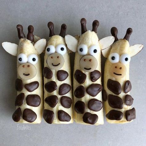 Kid Foods, Fun Food For Kids, Decorações Com Comidas, Food Art For Kids, Kid Snacks, Fun Food Ideas, Creative Food Art, Fun With Food, Kids Party Food