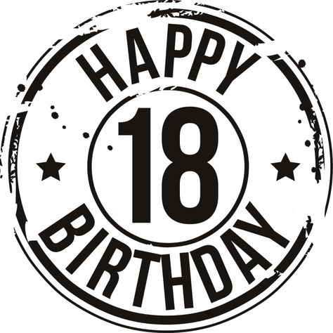 Free Happy 18 Birthday, Download Free Clip Art, Free Clip Art on Clipart Library 40th Birthday Images, 18th Birthday Quotes, Happy 18th Birthday Quotes, Happy Birthday 40, 40th Birthday Quotes, Birthday Jokes, Happy Birthday 18th, Happy 18th Birthday, Birthday Quotes For Him