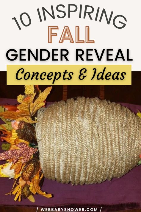 Bundle up and get ready to reveal in style with our list of 10 Inspiring Fall Gender Reveal Concepts And Ideas! Think rustic, think cozy, think memorable. Enjoy the cool, crisp season and let it inspire your special announcement with these Fall-inspired gender reveal concepts. #fallgenderrevealideas #fallbabyshowerideas What Will Our Pumpkin Be Gender Reveal, Thanksgiving Gender Reveal Ideas, Cute Gender Reveal Ideas, Fall Gender Reveal Ideas, Thanksgiving Gender Reveal, Twin Baby Shower Theme, Cute Gender Reveal, Pumpkin Cake Pops, Pumpkin Gender Reveal