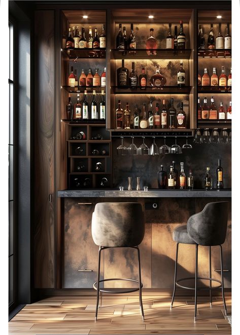 Bar Lounge Room Ideas, Whisky Display, Bar Room Design, Room Bar Ideas, Home Lounge Room, Home Lounge Room Bar, Holiday Decor Outdoor, Nails Ideas Fall, Bar Lounge Room