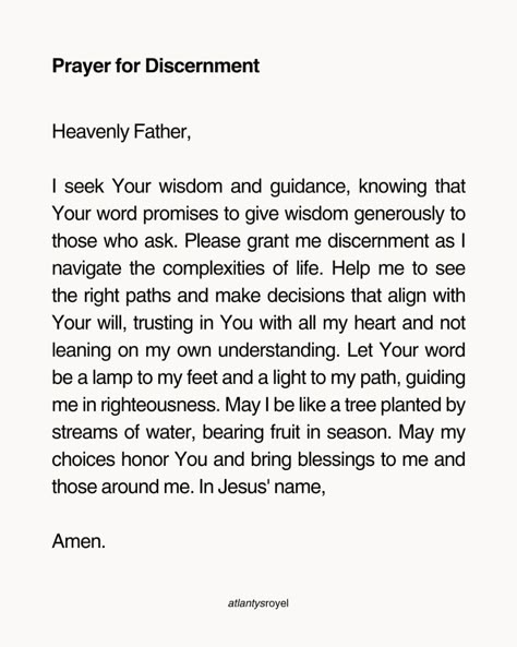 manifestation prayer law of attraction Prayer For Discernment And Guidance, Prayers For Discernment, Discernment Bible Verses, Discernment Prayer, Adoration Prayer, Discernment Quotes, End Of Day Prayer, January Prayers, Prayer For Discernment