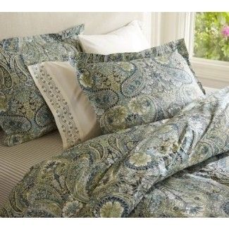 Blue Green Paisley Bedding - Ideas on Foter Paisley Comforter, Traditional Bedding Sets, Outdoor Furniture Modern, Paisley Bedding, Paisley Duvet, Green Comforter, Pottery Barn Bedding, Paisley Quilt