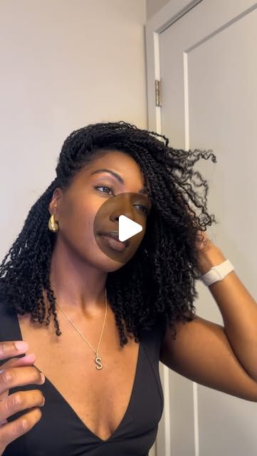 Hair Twists Natural Hair, Mini Twists Shaved Sides, Cute Styles For Mini Twist, Natural Single Braids Real Hair, Beautiful Black Hairstyles, Mini Twists With Human Hair Extensions, Sister Twists Natural Hair, Cute Twist Out Hairstyles Natural Hair, Mini Twists With Weave