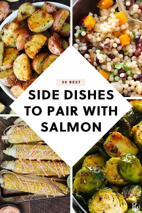 The 20 Best Side Dishes for Salmon #purewow #recipe #sidedish #food #fish Side Dishes For Fish, Side Dishes For Salmon, Steak Side Dishes, Salmon Dinner, Dinner Side, Food Fish, Salmon Dishes, Dinner Side Dishes, Fish Dinner