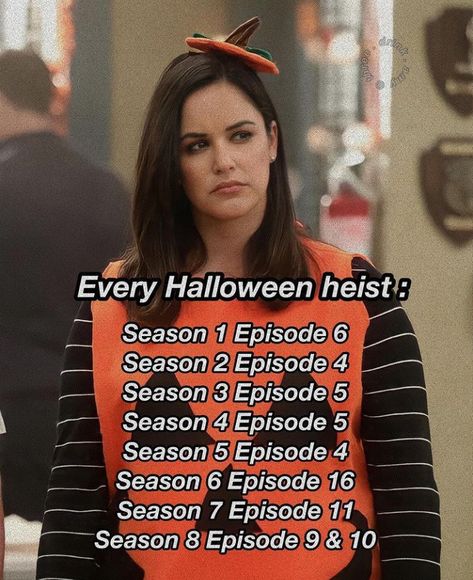 B99 Episodes To Watch When, Brooklyn Nine Nine Funny, Gina Linetti, Halloween Episodes, Amy Santiago, Brooklyn 9 9, Jake Peralta, Cool Cool Cool, Andy Samberg