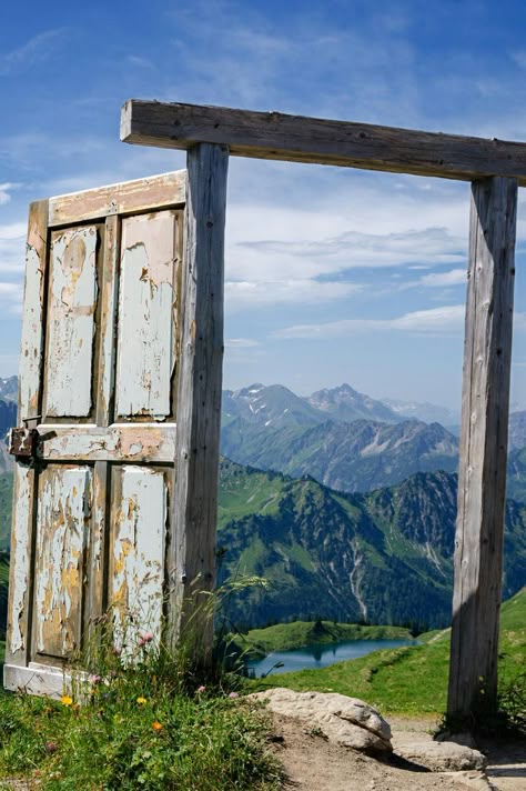 Old Wooden Doors, Open Door, Beautiful Doors, Doors And Windows, Windows Doors, Wooden Doors, Abandoned Places, Bavaria, The Doors