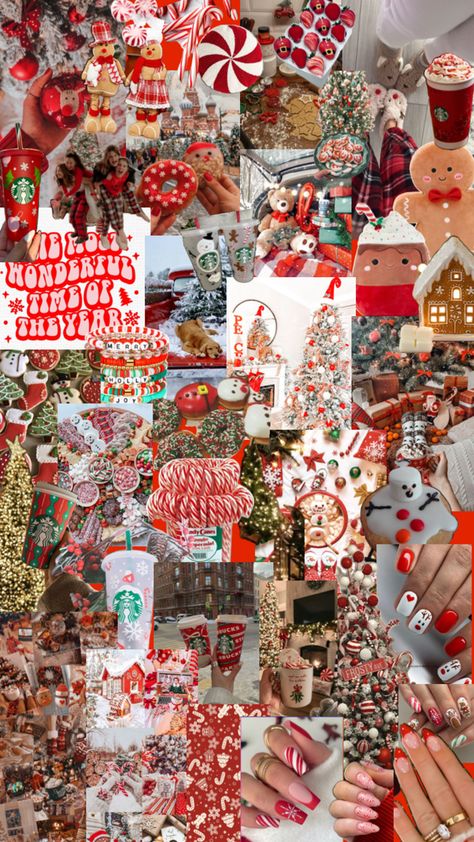 Christmas super cute and preppy 🤍 Preppy Photos, Christmas Preppy, Cute Christmas Ideas, Preppy Christmas, Christmas Decor Inspiration, Winter Wallpaper, Christmas Photo, Winter Aesthetic, Christmas Wallpaper