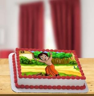 Bheem Photo, Bhim Photo, Photo Print Cake, Chhota Bheem, Valentines Birthday, Cake Delivery, Cake Online, Photo Cake, Birthday Photos