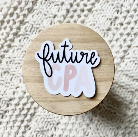 Cpa Vision Board, Cpa Passed, Cpa Motivation, Accounting Stickers, Accounting Aesthetic, Cpa Exam Motivation, Accountant Life, Future Cpa, Accounting Humor