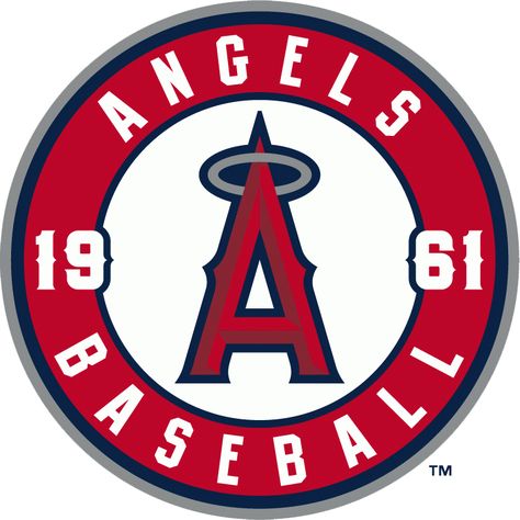 Baseball Angels, Anaheim Angels Baseball, Angels In The Outfield, Angel Collectibles, Old Baseball Cards, Baseball Ticket, Mlb Team Logos, Paper To Print, Anaheim Angels