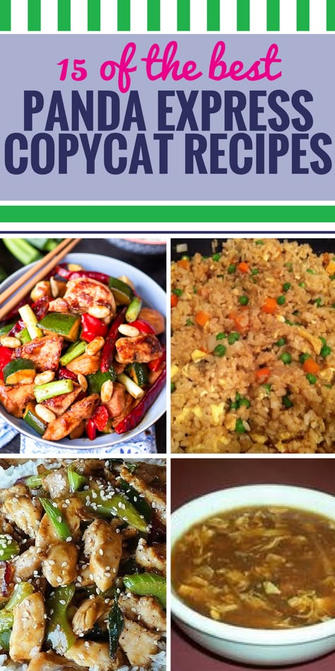 15 Copycat Panda Express Recipes. If your family loves Panda Express as much as mine does, they'll really love enjoying it at home. These American Chinese recipes are sure to be a hit - just wait until you taste the delicious sauce on the orange chicken. Copycat Restaurant Recipes Chinese, Panda Express Copycat Recipes, Shrimp Asian, Copycat Recipes Desserts, Panda Express Copycat, Copycat Panda Express, Panda Express Recipes, Mr Food Recipes, Best Copycat Recipes