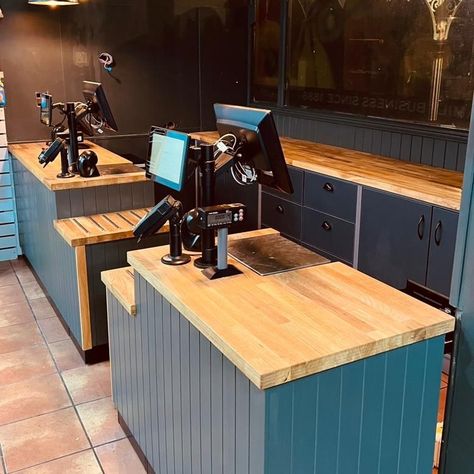 We love receiving photos from our happy customers 😍 👉 Checkout our new website dedicated to retail checkouts, bespoke service counters, custom reception desks and shop counters. 💻 Shop-Counters.co.uk Contact us: ☎ 01686 629 096 📧 sales@stagecraft-uk.com #design #retaildesign #manufacture #madeinuk #retaildisplay #tillmanufacture #tilldesign #counters #counterdesign #counterdesigns #countermanufacture #countermanufacturer #checkout #checkoutdesign #checkoutdesigns #retailcheckoutmanufacture... Retail Store Check Out Counter, Cash Counter Design Retail Shops, Checkout Counter Ideas, Cashier Counter Design, Cash Wrap Counter, Indoor Play Space, Cash Desk, Shop Counters, Check Out Counter